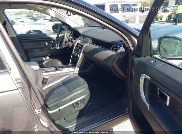 SALCP2FX7KH803183 2019 LAND ROVER DISCOVERY SPORT Серый Вид салона спереди