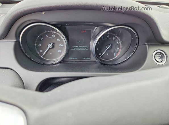 SALCP2FX8KH816637 2019 LAND ROVER DISCOVERY Черный Вид щитка приборов