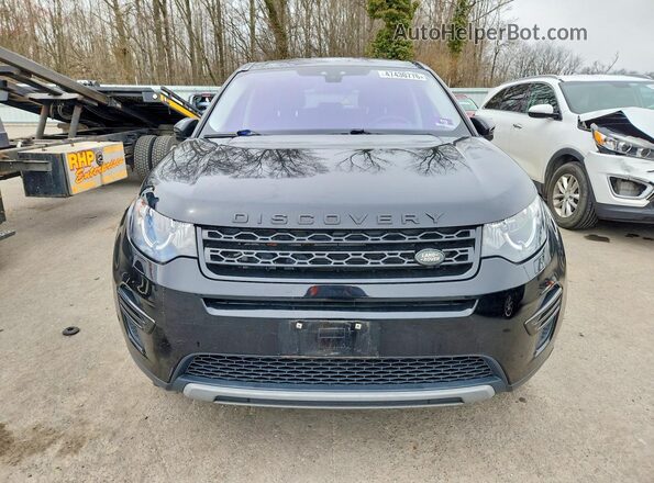 SALCP2FX8KH816637 2019 LAND ROVER DISCOVERY Черный Вид спереди
