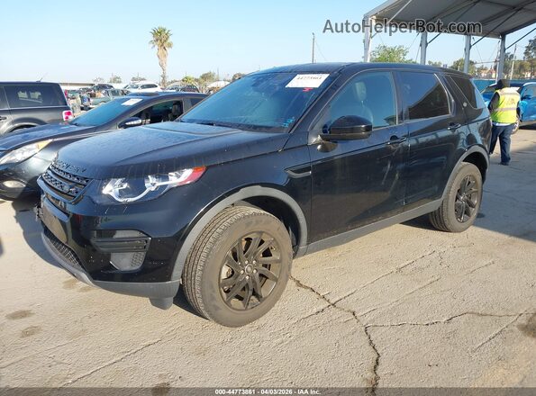 SALCP2FX9KH809163 2019 LAND ROVER DISCOVERY SPORT Black წინა მარცხენა ხედი სამი მეოთხედიდან