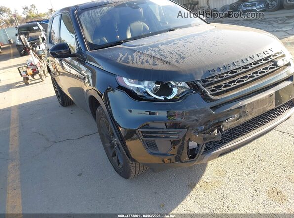 SALCP2FX9KH809163 2019 LAND ROVER DISCOVERY SPORT Black წინა ხედი
