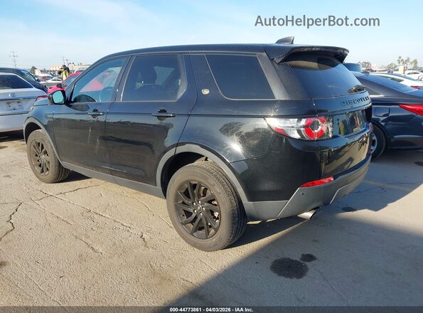 SALCP2FX9KH809163 2019 LAND ROVER DISCOVERY SPORT Black უკანა მარცხენა