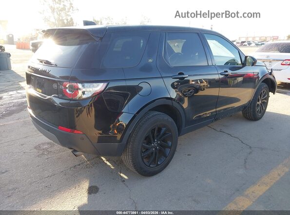SALCP2FX9KH809163 2019 LAND ROVER DISCOVERY SPORT Black უკანა მარჯვენა