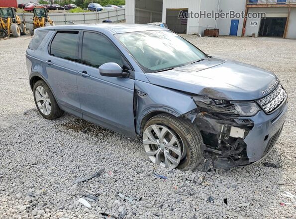 SALCP2FX9PH917337 2023 LAND ROVER DISCOVERY Синий Передняя правая четверть