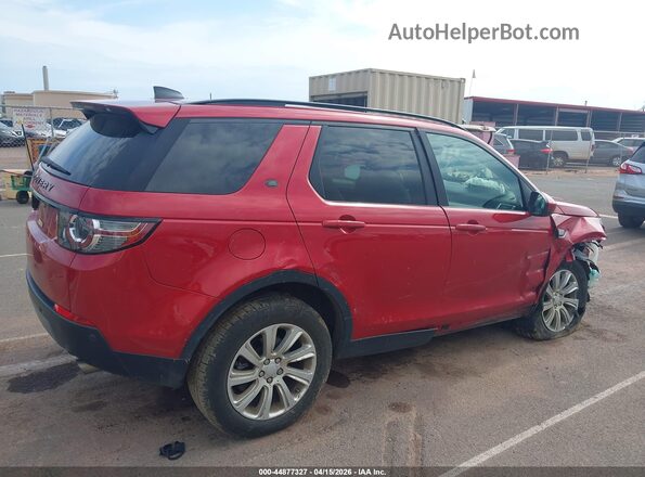 SALCP2RX0JH756072 2018 LAND ROVER DISCOVERY SPORT Red 