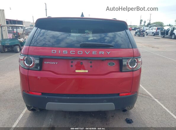 SALCP2RX0JH756072 2018 LAND ROVER DISCOVERY SPORT Red 