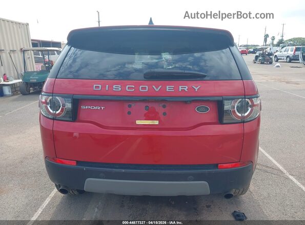 SALCP2RX0JH756072 2018 LAND ROVER DISCOVERY SPORT Red 