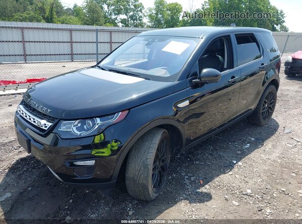 SALCR2FX3KH794217 2019 LAND ROVER DISCOVERY SPORT Black Vista tres cuartos delantera izquierda