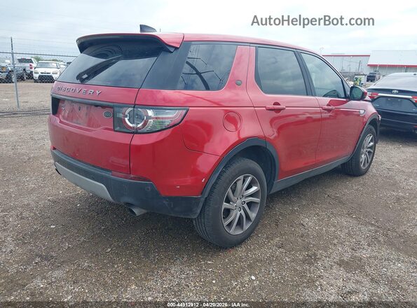 SALCR2FX7KH793815 2019 LAND ROVER DISCOVERY SPORT Red Հետևի աջ