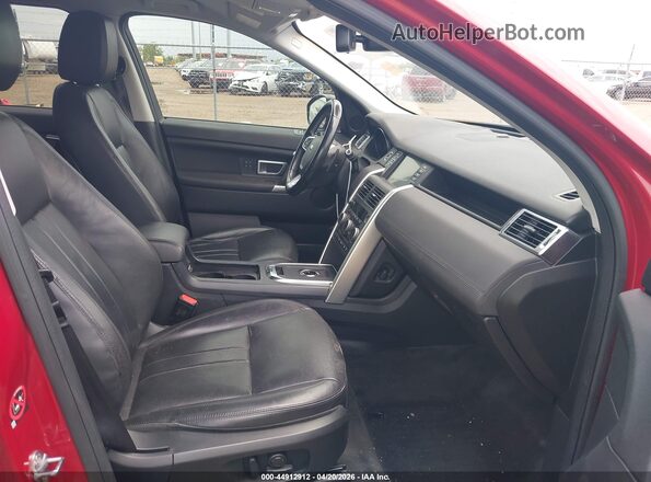 SALCR2FX7KH793815 2019 LAND ROVER DISCOVERY SPORT Red Սալոնի դիմացի տեսք