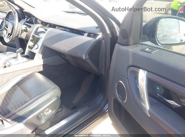 SALCT2FX7MH903427 2021 LAND ROVER DISCOVERY SPORT Black Front interior view