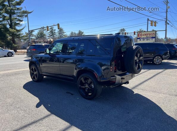 SALE2ERU6M2041349 2021 LAND ROVER DEFENDER Black Задня права чверть