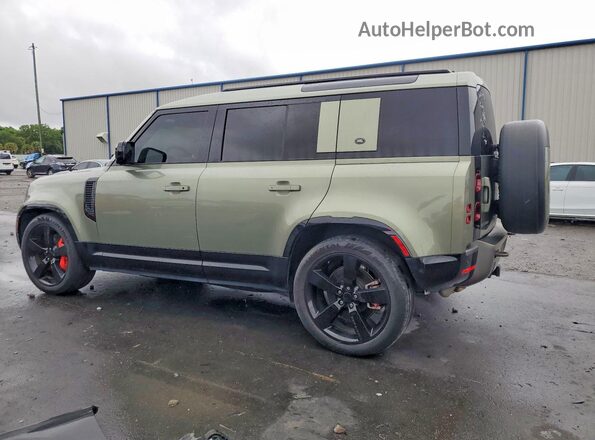 SALE2ERU6N2089595 2022 LAND ROVER DEFENDER Green Rear left