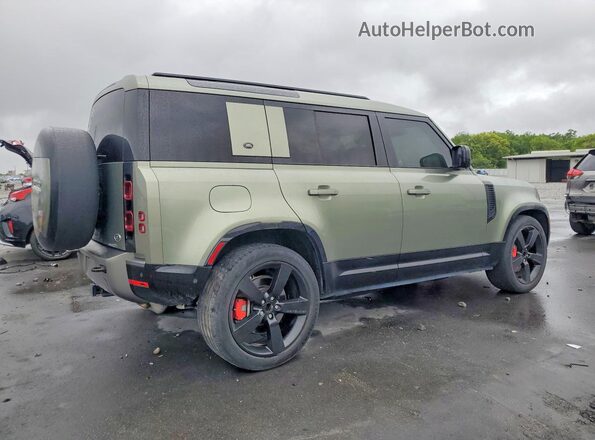 SALE2ERU6N2089595 2022 LAND ROVER DEFENDER Green Rear right