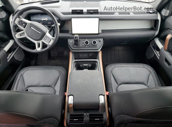SALE2FEU2R2315083 2024 LAND ROVER DEFENDER Charcoal წინა პანელის ხედი