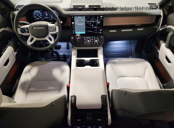 SALE2FEU3T2498050 2026 LAND ROVER DEFENDER White Vista del salpicadero