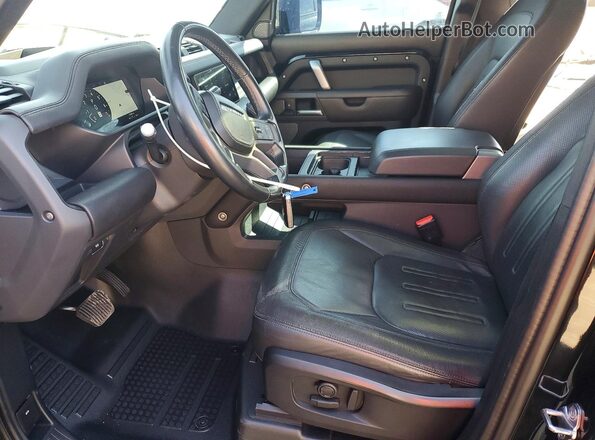 SALE37RUXM2045882 2021 LAND ROVER DEFENDER Black Vista interior delantera