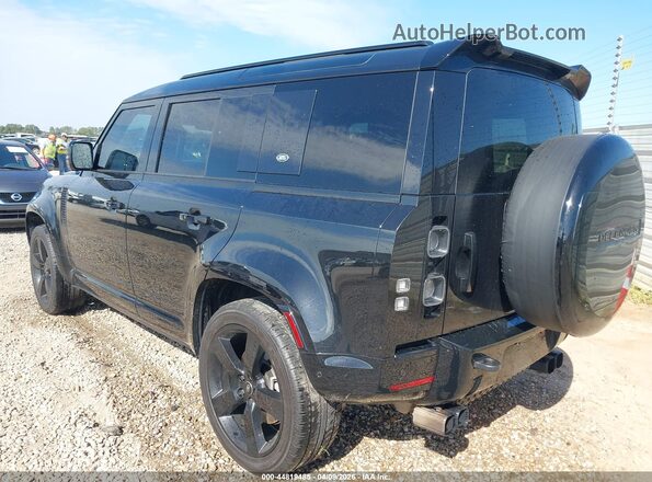 SALE37RUXN2079645 2022 LAND ROVER DEFENDER Black უკანა მარცხენა