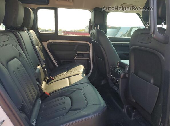 SALE9EEU7L2005296 2020 LAND ROVER DEFENDER White Widok wnętrza z tyłu