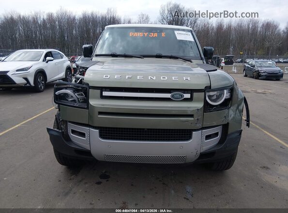 SALEJ6EX4P2124551 2023 LAND ROVER DEFENDER Green Vista del cuadro de instrumentos