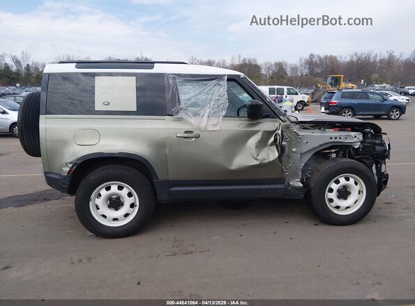 SALEJ6EX4P2124551 2023 LAND ROVER DEFENDER Green Vista interior trasera