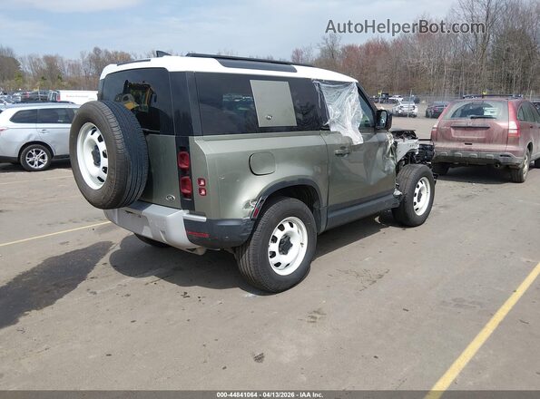 SALEJ6EX4P2124551 2023 LAND ROVER DEFENDER Green Trasero derecho