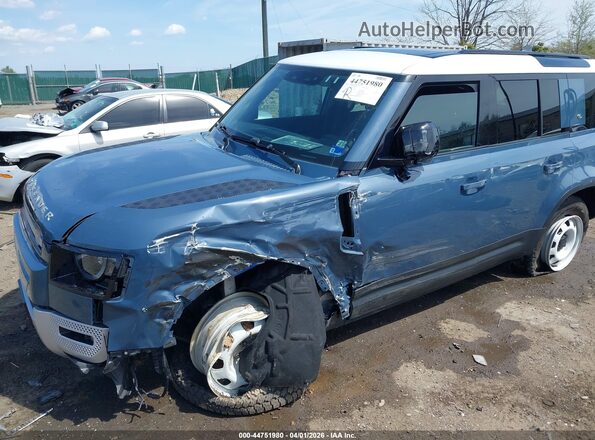 SALEJ7EX0P2147489 2023 LAND ROVER DEFENDER Light Blue წინა ხედი