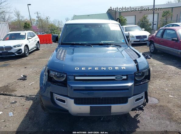 SALEJ7EX0P2147489 2023 LAND ROVER DEFENDER Light Blue ხელსაწყოთა პანელის ხედი