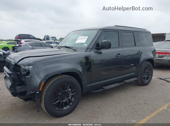 SALEJ7EX3T2487553 2026 LAND ROVER DEFENDER Gray Առջևի ձախ երեք քառորդ տեսարան