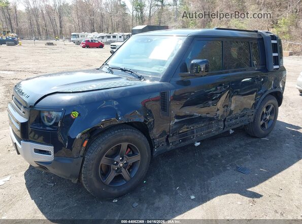 SALEJ7EX6P2121799 2023 LAND ROVER DEFENDER Black Առջևի ձախ երեք քառորդ տեսարան