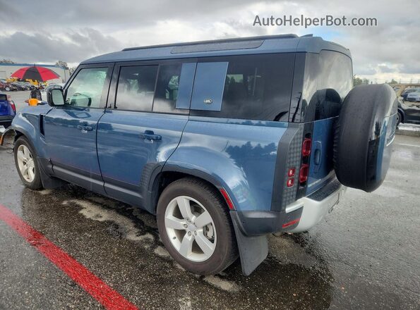 SALEJ7EX7R2348552 2024 LAND ROVER DEFENDER Blue Trasero izquierdo