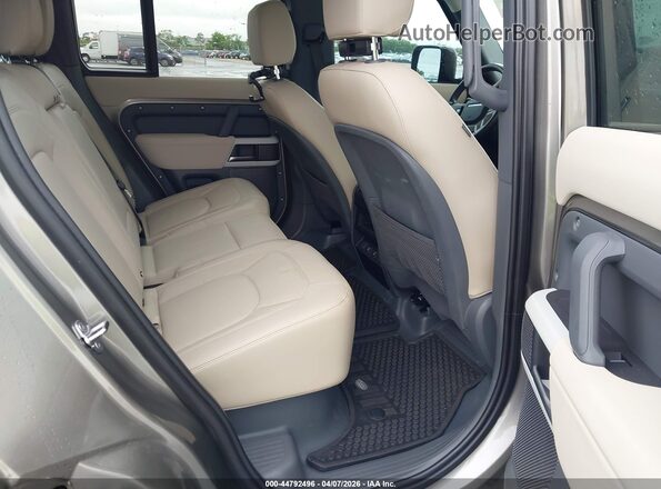 SALEJ7EX8P2150866 2023 LAND ROVER DEFENDER Gray Widok naklejki z numerem VIN