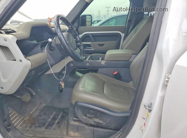 SALEP7RU2N2064402 2022 LAND ROVER DEFENDER White Вид салону спереду