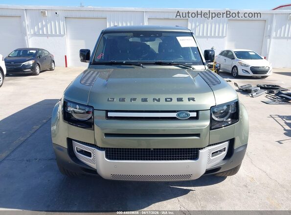 SALEP7RU5M2047883 2021 LAND ROVER DEFENDER Green Вид задньої частини салону