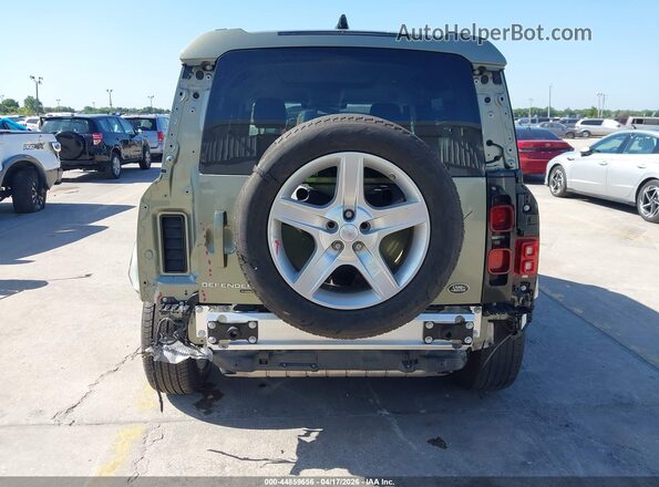 SALEP7RU5M2047883 2021 LAND ROVER DEFENDER Green Вид спереду