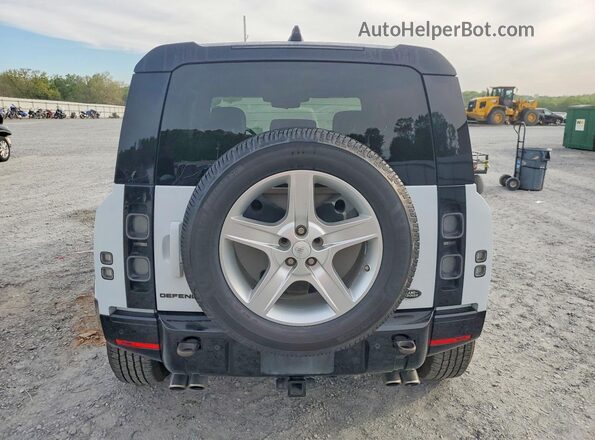 SALEW6RE6N2071908 2022 LAND ROVER DEFENDER White Vista trasera