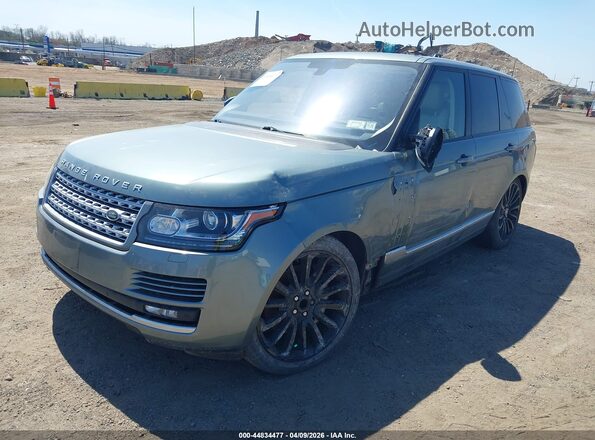SALGS2EF3GA245986 2016 LAND ROVER RANGE ROVER Gray Передня ліва чверть