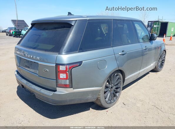 SALGS2EF3GA245986 2016 LAND ROVER RANGE ROVER Gray Задня права чверть