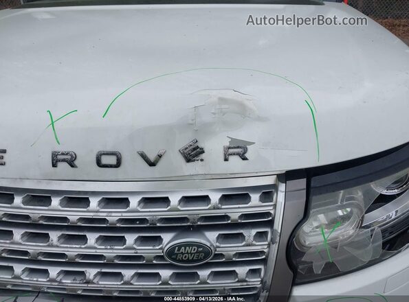 SALGS2EF7GA286038 2016 LAND ROVER RANGE ROVER White Front view