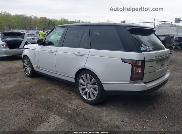 SALGS2EF7GA286038 2016 LAND ROVER RANGE ROVER White Rear left
