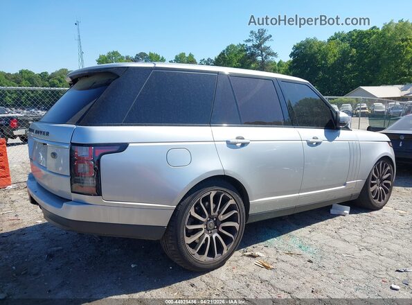SALGS2FE2HA329031 2017 LAND ROVER RANGE ROVER Silver Вид спереду