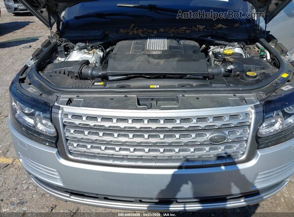 SALGS2FE2HA329031 2017 LAND ROVER RANGE ROVER Silver Вид ззаду