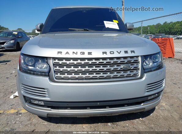SALGS2FE2HA329031 2017 LAND ROVER RANGE ROVER Silver Вид щитка приладів