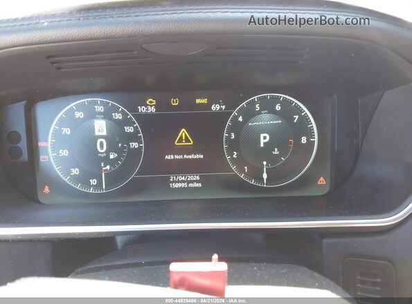 SALGS2FE2HA329031 2017 LAND ROVER RANGE ROVER Silver Вид задніх сидінь