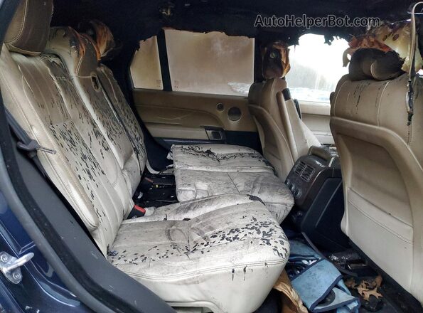 SALGS2FE2HA329417 2017 LAND ROVER RANGE Blue Սալոնի հետևի տեսք