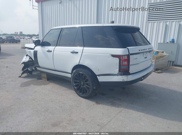 SALGS2FE2HA368606 2017 LAND ROVER RANGE ROVER White Rear left