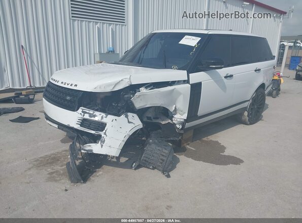 SALGS2FE2HA368606 2017 LAND ROVER RANGE ROVER White Front left