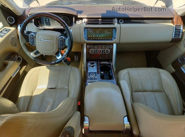 SALGS2FE4HA345988 2017 LAND ROVER RANGE Black 