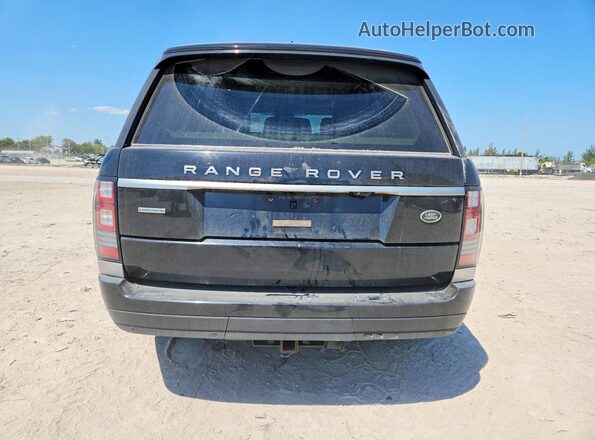 SALGS2FE4HA345988 2017 LAND ROVER RANGE Black 