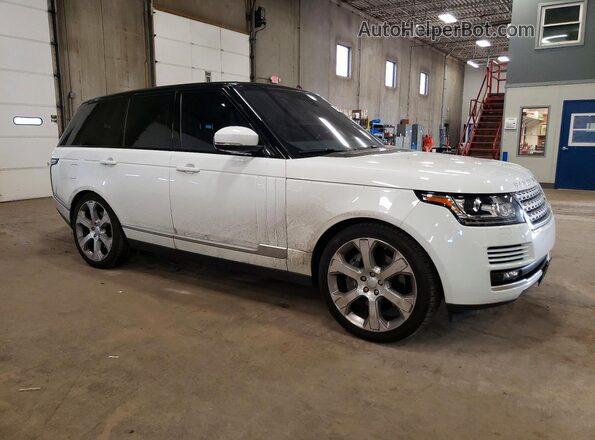 SALGS2FE6HA326097 2017 LAND ROVER RANGE White Передня права чверть